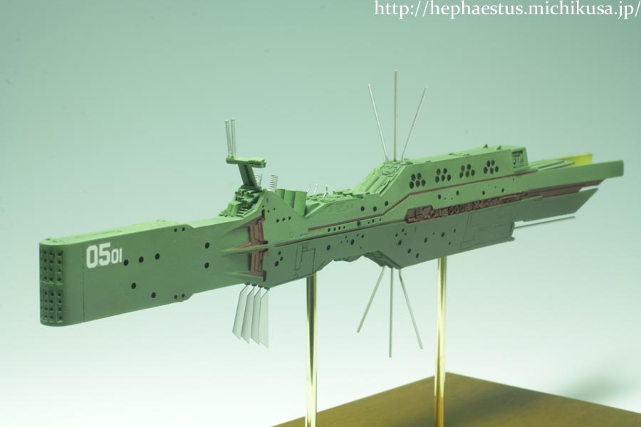 正規銀河英雄伝説　1/5000 アルバクリエイツ　自由惑星同盟軍　標準戦艦セットリマスター版「ユリシーズ」「グランドカナル」艦船模型完成品 完成品